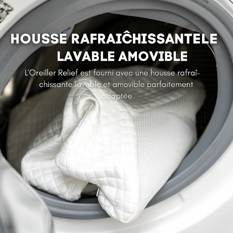 Oreiller Comforta® Relief – Confort et Alignement Parfaits