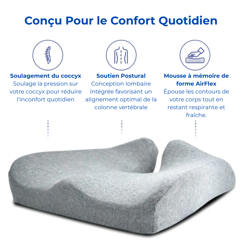 Comforta. - Coussin de Siège Orthopédique