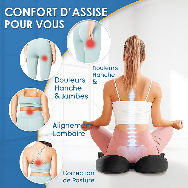 Comforta. - Coussin de Siège Orthopédique