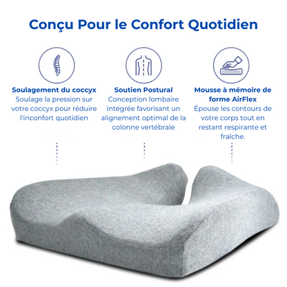 Comforta. - Coussin de Siège Orthopédique